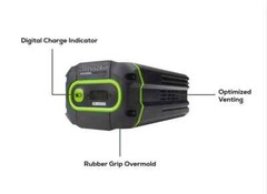 GreenWorks Commercial 82V 5AH Battery 82BD500 Bluetooth Works Lcd Lithium ion