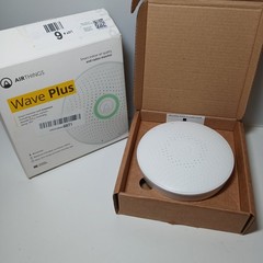 Airthings 2930 Wave PlusAir Quality Monitor, White,Smart Indoor Air Quality NEW
