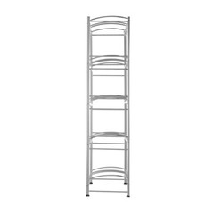 VEVOR 5-Tier Water Jug Holder Double Row Water Jug Rack 10 Bottles Silver Gray