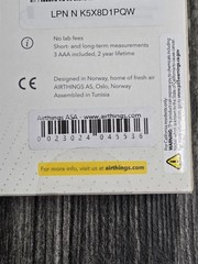 Airthings 223 Corentium Home Radon Detector NIB