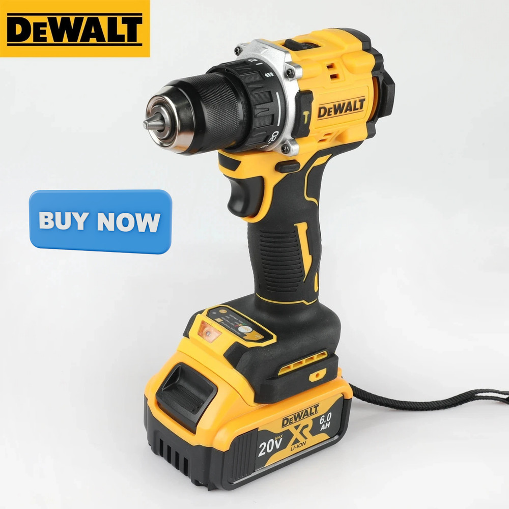 DEWALT 20V MAX Cordless Drill Driver Kit, Electric Drill, Brushless 1/2 Inch
