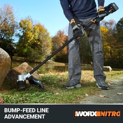 Worx Nitro WP195 40V PowerShare PRO 15” Cordless String Trimmer-OB