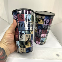 LOT OF 2-Taylor Swift THE ERAS TOUR Movie 32 oz Plastic Cups w/lids