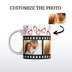 Personalized mug with text photo name logo personalized gift funny coffee mug 09