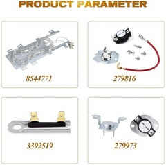 QRInnovations 279838, 279816 and 3392519 Dryer Heating Element Kit
