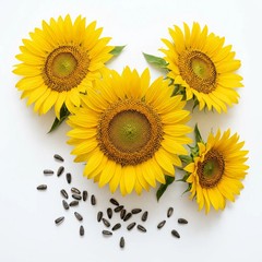 100 Giant Mammoth Russian Sunflower Seeds for Planting – Massive Heirloom