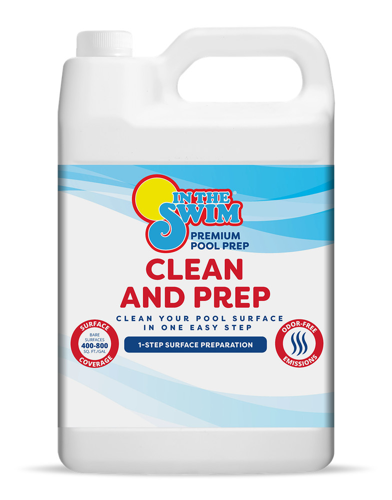 In The Swim Clean and Prep – Pool Surface Cleaner – Removes Oil, Dirt, Salt, and