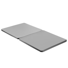 VEVOR Twin Size Bunkie Board 1.5 in Bed Board Slats with 200D Oxford Cloth 2 Pcs