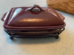 Oven Safe Small Baking Dish with Trivet