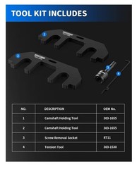 Camshaft Holding Tool Kit Timing Alignment Holder for Ford 3.5L Ecoboost V6