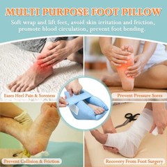 Heel Protectors Cushion Pain Relief Foot Pillow for Pressure Sores Foot Support