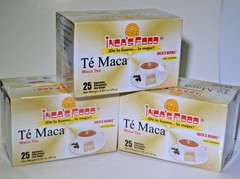 Inca’s Food Peruvian Te Maca 25 Tea Bags /Infusion Maca from Peru 100% Natural