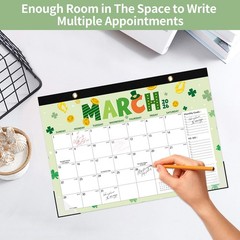 Desk Calendar 2026, 21 Months Runs from January 2026 to September 2027 Large …