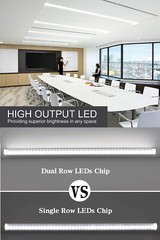 V-Shape 10-1000 PACK LED G13 4FT 4 Foot T8 Tube Light Bulbs 2-PINS 36W 6500K