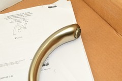 Kohler Forté 10430-BN Kitchen 3 Hole Faucet SPOUT ONLY – UNUSED – BRUSHED NICKEL