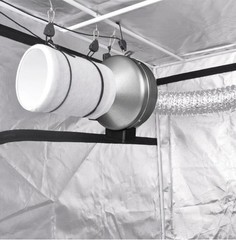 6″ Inch Air Carbon Charcoal Filter for Odor Control Exhaust Inline Fan