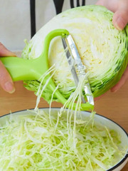 1pc Stainless Steel Vegetable Peeler & Slicer – Wide Mouth Kitchen Tool – NEW