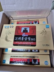 Korean 6 Years Red Ginseng Extract 365, 240g x 4ea Red Ginseng Tea