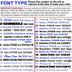 Custom Number Decal Sticker Text Lettering Commercial Pick up Truck Trailer xk