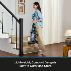 Mainstays Upright Vacuum Cleaner Lightweight Bagless Corded Carpet Floor Cleaner