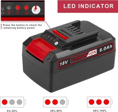 NEW 2 Pack 18V 6000mAh Battery Einhell X-Change Cordless Tool Battery Pack