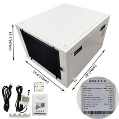 Commercial/Household/Warehouse 110V Ceiling-Type Dehumidifier 2HP 338Pint/D
