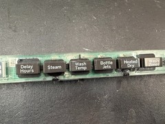 GE Dishwasher Interface Control Board WD12X22778, WD21X22175, WD21X31902C