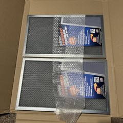 (2) Air-Care 19.75 in. x 11.5 in. x 1 in. Permanent Washable Air Filter Merv 8!