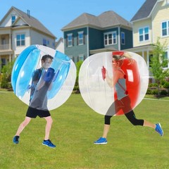 2 Pack Inflatable Bumper Balls for Adults (4ft/1.2m) 48inch, 47″ Red +Blue