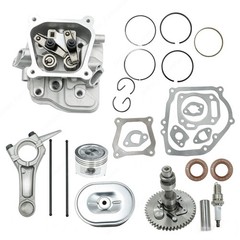 Camshaft Gasket Kit For Honda GX160 5.5HP Cylinder Head Connecting Rod Piston