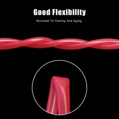Transparent Red Silicone Tube Food Grade Beer Milk Hose Pipe Soft Rubber 3-10mm