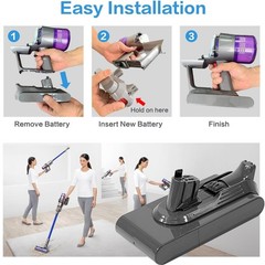 For Dyson Click in Battery Outsize SV29 V15 V11 – SV15 SV16 SV22 SV28 4800mAh