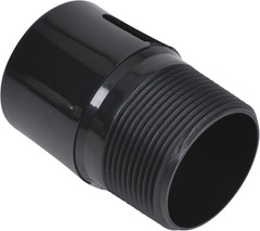 39012 1.5 In. NPT ABS In-Line Vent, Black
