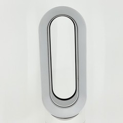 Dyson Hot+Cool AM09 Bladeless Fan Heater White w/ Aftermarket Remote