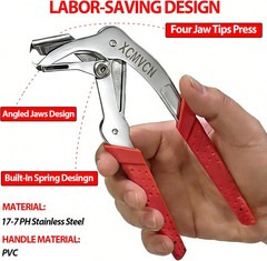 Car Clip Pliers, Spring-Loaded Panel Clip Removal Pliers Tool, Professional Auto