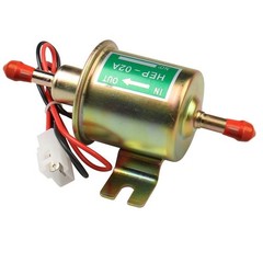 12V Universal 2.5-4PSI Gas Diesel Inline Low Pressure Electric Fuel Pump HEP-02A