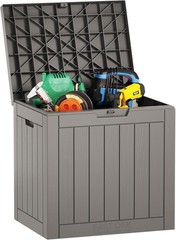 Compact 31 Gallon Waterproof Storage Bin for Outdoor Essentials – Easy Assembly