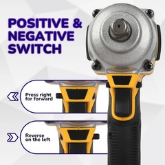 DeWALT DCF900 20V Brushless Impact Wrench 1/2″ 1898Nm High Torque Cordless