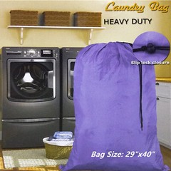 Extra Large 29″ X 40″ Nylon Washable Laundry Bag, Heavy Duty Hamper Drawstring