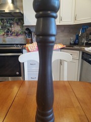 Vintage Peugeot France 18.5″ Wooden Pepper Mill Tall
