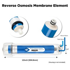 6 Stage 36/50/75/100/150GPD RO Alkaline Mineral pH+ Reverse Osmosis Water Filter