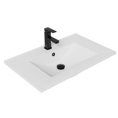 30″ Single Sink Vanity Top Undermount Bathroom Sink