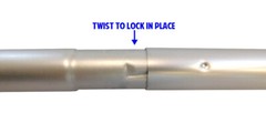 10ft Flag Pole Outdoor Aluminum In Ground Flag Pole 10′ Silver Flag Pole