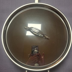 All-Clad D3 3-Ply Stainless Steel Sauté Pan with Lid & Handle 3 Quart NWT