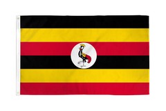 Uganda Flag 3x5ft House Flag Ugandan Flag