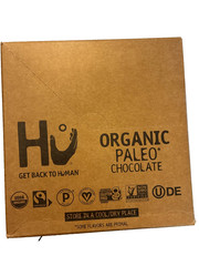 Hu Organic Salty Dark Chocolate Box 12 Bars Paleo Vegan Fair Trade Gluten Free