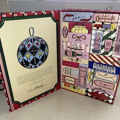 Anthropologie Christmas Advent Calendar Holiday ‘24 Refillable Boxes EMPTY BOX