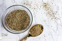 Organic Way Chamomile Flowers Cut & Sifted – Organic, Kosher & USDA Certified