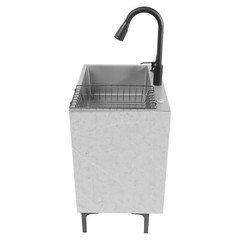 Multi-Function Modern Sink Cabinet Set For Home Kitchen Commercial Restaurant