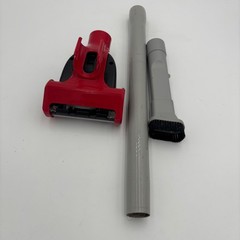 Dirt Devil Vacuum Attachment Set UD70181 Turbo Tool Wand Brush Red Gray